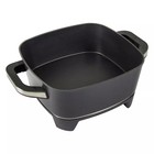 Nesco 12 Inch Electric Skillet Extra Deep Non-stick With Glass Lid
