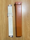 Vintage Keuffel   Esser K e Model 4080-3 Slide Rule W  Leather Case     Made In Us
