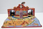 Merry Town Mechanical Wind-up Tin Toy With Original Box By Ha Ha Toy