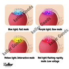  1 Pcs Red  Cat Automatic Rolling Ball Smart Toy Electric Pet Self-moving Kitten