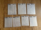 Provo Craft Cuttlebug Embossing Folders 7 Pack Hearts  Love Excellent