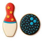 Bowling Pin  5x2 25     Ball  3 75x3 75   Combo Cookie Cutters