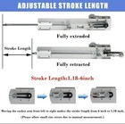 Diy Reciprocating Linear Actuator 24v 200rpm Adjustable Stroke30-150mm Motor Kit