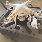 Dji Phantom 3 Drone Professional  Bundle W Remote Case And 8 Rotors- Needs Batts