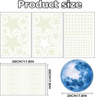 Glow In The Dark Stars 1078pcs Moon   Stars Galaxy Wall Stickers Kids Decor