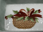 Vintage Jal Airlines Hand Painted Serving Dish