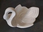 Ceramic Bisque Ready To Paint Holland Mold Swan Ring Trinket Dish 6x4 25