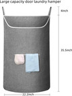 X-large Door Hanging Hamper Bag 2 Pack Large Capacity Hanging Laundry Hamper Bas