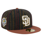 Men s San Diego Padres New Era Brown Vintage Herringbone 59fifty Fitted Hat