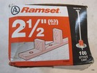 100 Pack Ramset 1516sdc 2-1 2  Drive Pins W washers 1516sdc