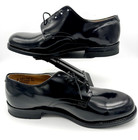Vintage 1992 Craddock Terry Military Dress Shoes Black Leather Men 8 W New