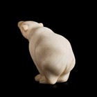 Inuit Polar Bear Marble Sculpture  Ancient Eskimo Stone Carving  Polar Bear