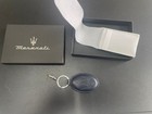 Maserati Leather Key Holder Navy