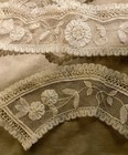 Net Lace Collar   Cuff Set Vintage Unused