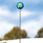 Mooneyes Moon Antenna Ball Royal Blue Pu Foam 4 5cm Car Aerial Topper Custom