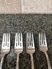 Vintage Lot Of 4 1847 Rogers Bros Ambassador 1919 Silverplate Dessert Forks