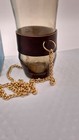 Vintage  the Chain Drinking Glass  Hands-free Drinking - 1970s  
