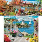 Bits And Pieces     Value Set Of Three 500 Piece Jigsaw Puzzles For Adults     Au   