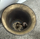 Usn Ship Brass Bell  9 3 4  United States Navy Nautical Philadelphia  Pa Maker