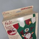 Dimensions Feltworks Stocking Kit  73246 Joy Santa 16 In Needle Felting New