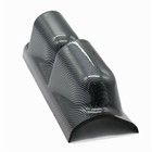 2   52mm Carbon Pillar Style Dual Gauge Meter Fiber Mount Pod Holder Bracket Rhd