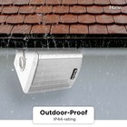 Ihome 6 5    Inch Bluetooth Outdoor 150 Watt Waterproof Wall Mounted Speaker White