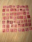 Us 2 Cent Red Used Stamps Lot 56 Off Paper Historical Figures Various  Free Ship