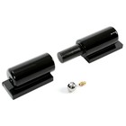 Heavy Duty Hinge Steel 7  Barrel Hinge Weld-on For Metal Gates Doors 4 Pack