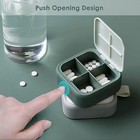 Small Pill Box Medicine Organizer Portable Container Case Storage Holder Green