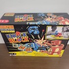    rock    em Sock    em Robots Boxing Game With Manually Operated Red Rocker