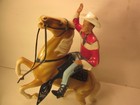 Vintage Hartland King Of Cowboys  Roy Rogers  Rearing Horse Trigger  800 series