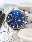 Diy Set For 7750 Movement 43mm Watch Case   Dial   Hands   Strap Sapphire
