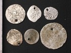  lot Of 6 Ottoman Coins  Silver Or Bronze  Islamic Turkey Egypt  e7368 7h1
