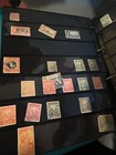 Vintage British Commonwealth Stamp Collection Album Pages - Qv  Kgv  Kgvi  Qeii