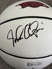 John Calipari Signed Arkansas Razorbacks Nike Logo Basketball Fs Auto Jsa Coa 