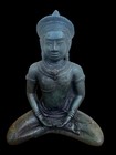 Vintage Khmer Art Buddha Statue