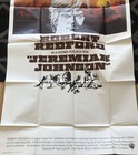 Jeremiah Johnson 1972 Original U s  3-sheet Poster Near Mint