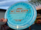 Discraft Paul Mcbeth First Run Disc Golf Prototype Kong Zeus Oop Swirls  1342
