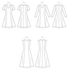 Sewing Pattern Sew Womens Clothes Clothing - Dress Easy Simple Learn To Sew 6850