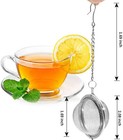 Fu Store 2pcs Stainless Steel Mesh Tea Ball 2 1 Inch Inches  2 Piece 