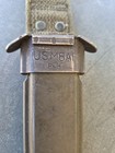 Scabbard For Bayonet Vietnam Era Us  M8a1 Pwh Scabbard Only 1965-69