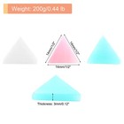 200g Stained Glass Mosaic Triangle Blue White Pink Glass Mosaic Tiles Bulk