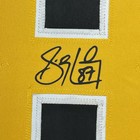 Framed Facsimile Autographed Sidney Crosby 35x39 Black Jersey