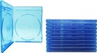10 Empty Standard Double Blue Replacement Boxes cases For Blu-ray Disc Movies   