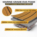 1999 Maxum 3000 Scr Custom Eva Boat Flooring Cockpit Swim Platform Kit