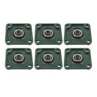 Ucf205-16 Self Alignment Pillow Block Bearing Solid Base With 1  Bore 6pcs