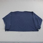 Winnipeg Jets Shirt Mens Large Blue Nhl Hockey Reebok Long Sleeve Graphic Tee