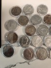  163 Face Value Mixed Dollar And Half Dollar Coins Vintage Lot