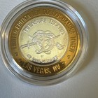 Treasure Island Rare 1995 10 Dollar Gaming Token Limited Edition  999 Silver  28