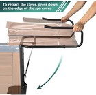 Hydraulic Hot Tub Cover Lift Spa Cover Lift System Adjustable Height